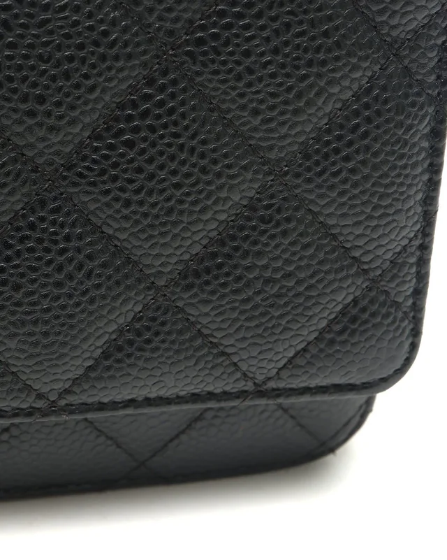 Chanel Caviar Wallet On Chain Bag in Caviar leather from A Retro Tale, photo 7 of 12