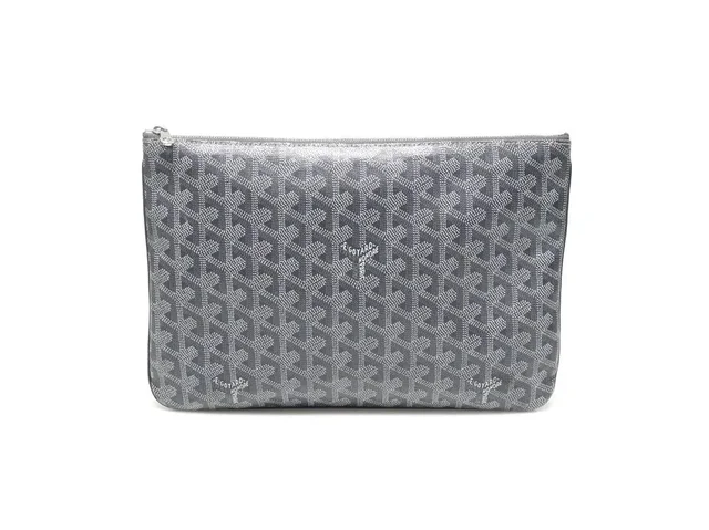 Special Color Goyard Canvas Sena Mm Clutch in gray Canvas from Grailed, photo 1 of 1