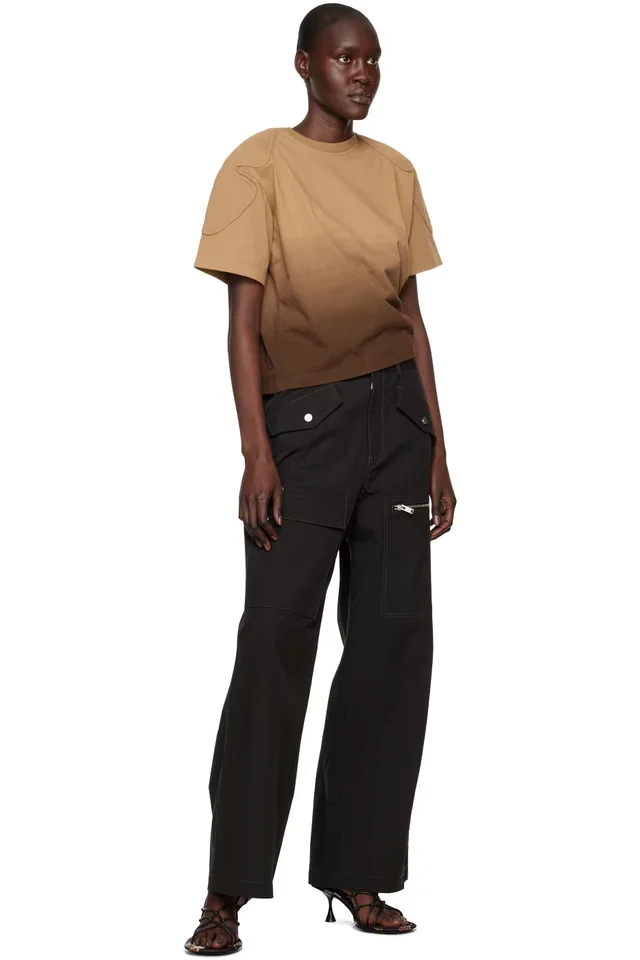 Dion Lee Black Slouchy Trousers, photo 4 of 4 from SSENSE