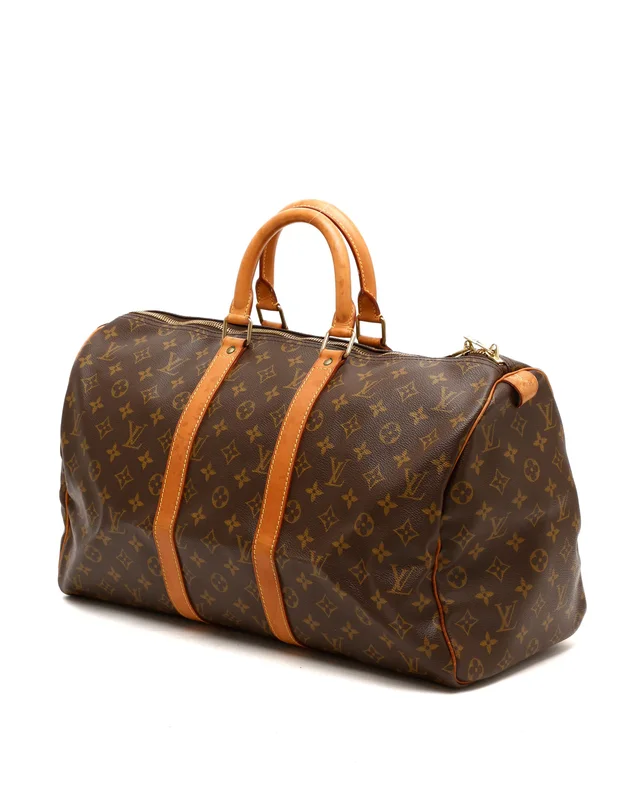 Louis Vuitton Monogram Keepall 45 Weekend Bag in Coated canvas from A Retro Tale, photo 2 of 10