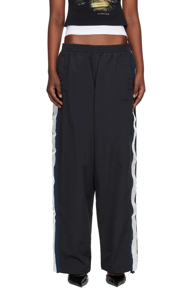 VETEMENTS Black Gym Track Pants from SSENSE, photo 1 of 1