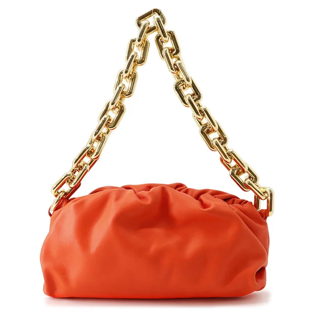Bottega Veneta The ChainPouch Orange620230VCP407642 Leather in Leather from GALLERY RARE, photo 1 of 1