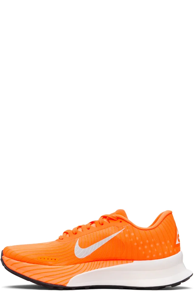 Orange Nike ACG Ultrafly Trail Sneakers, photo 3 of 5 from SSENSE