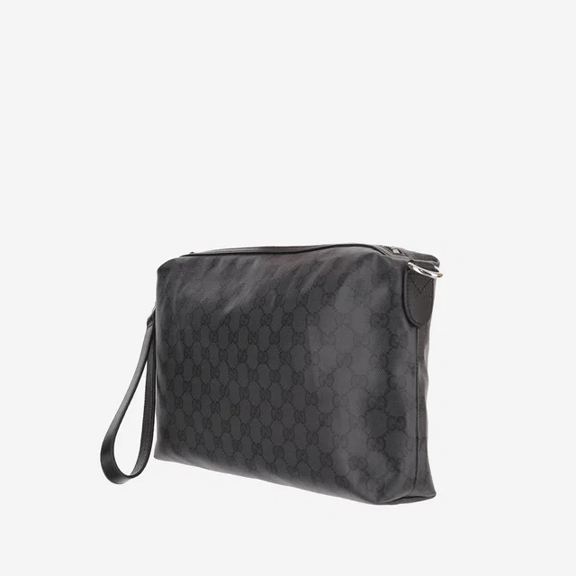 Gucci Essence Shoulder Bag — Black Cotton in Black Canvas from HEWI