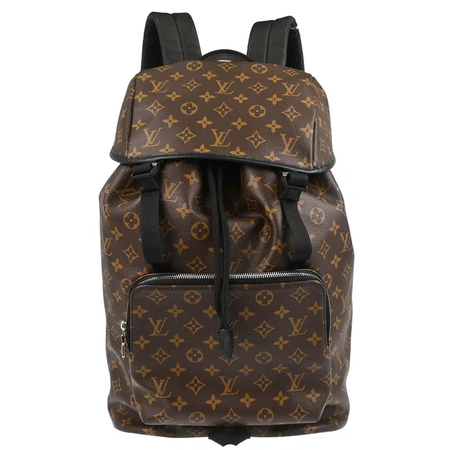 Louis Vuitton Monogram Macassar Zack Backpack M43422 in Coated canvas from AMORE Vintage Tokyo