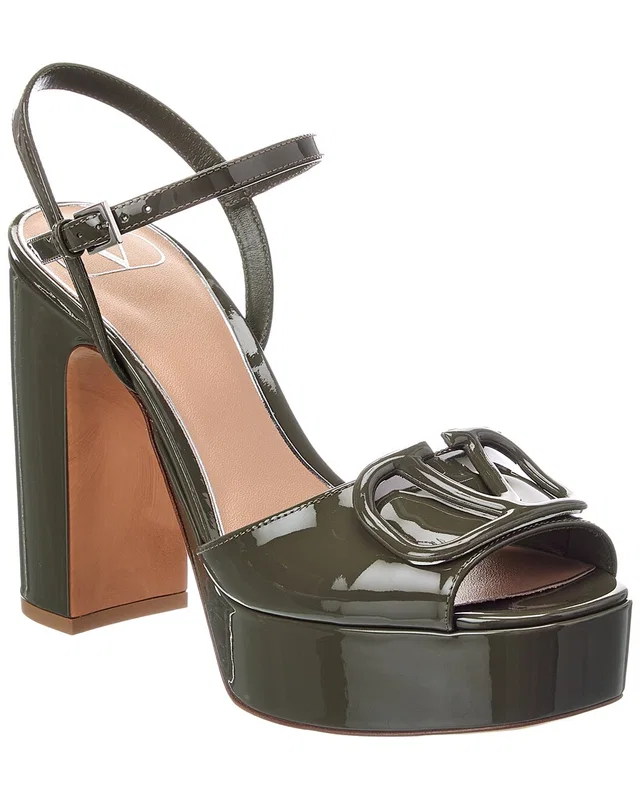 Valentino Vlogo Signature 155 Patent Sandal, image 1 of 1 from Gilt