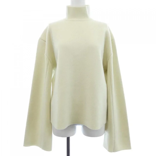 The Row Knit in Green type 100% cashmere from KOMEHYO