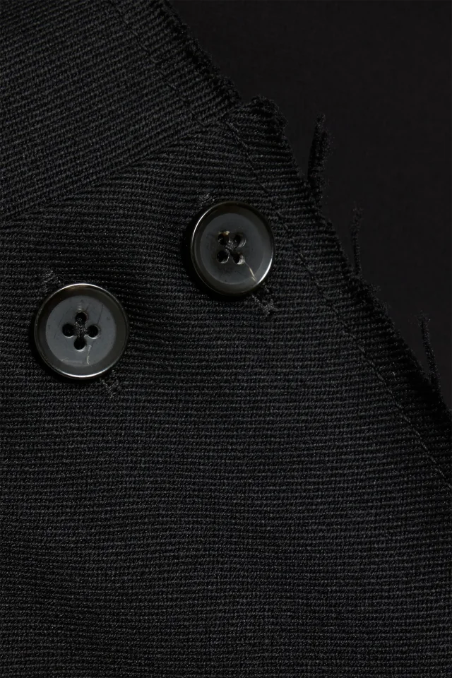 Proenza Schouler Cape-Effect Layered Chiffon and Twill Top, photo 4 of 4 from THE OUTNET