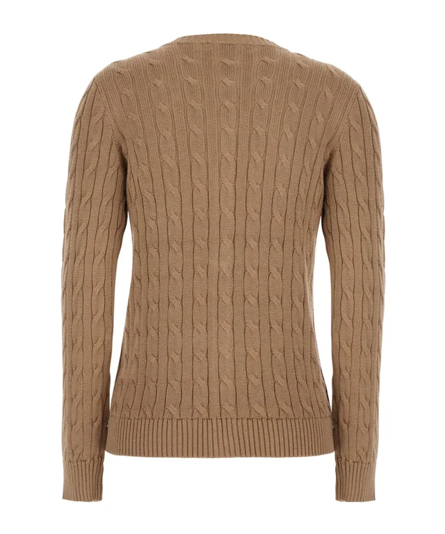 Lauren Ralph Lauren Cable Logo Cardigan, photo 2 of 7 from SENSER