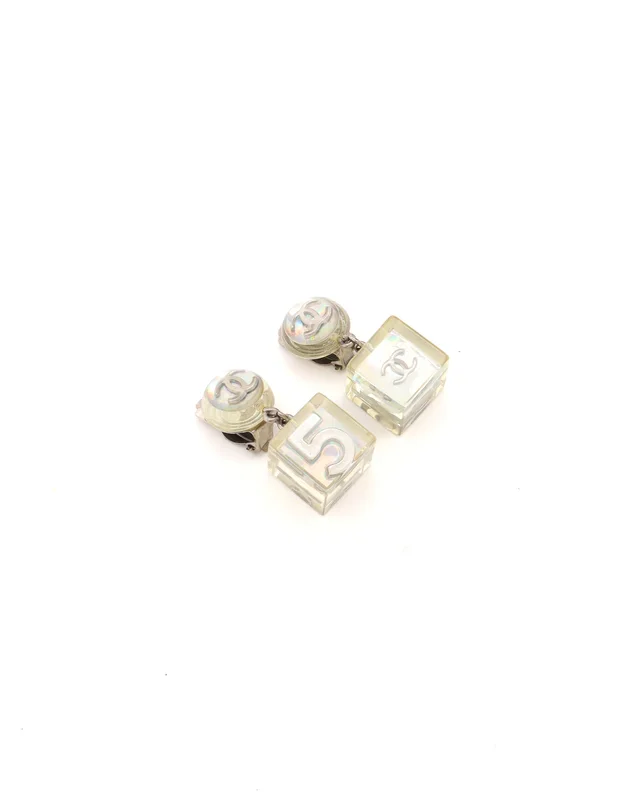 Chanel Coco Mark Clip-on Earrings from A Retro Tale, photo 3 of 4