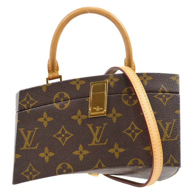 Louis Vuitton 2014 Twisted Box 2way Shoulder Handbag Monogram M40275 in Coated canvas from AMORE Vintage Tokyo