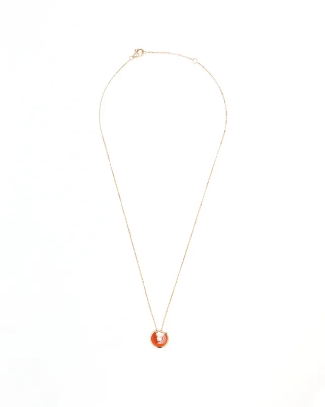Amulette de Cartier Carnelian Necklace from A Retro Tale, photo 2 of 2