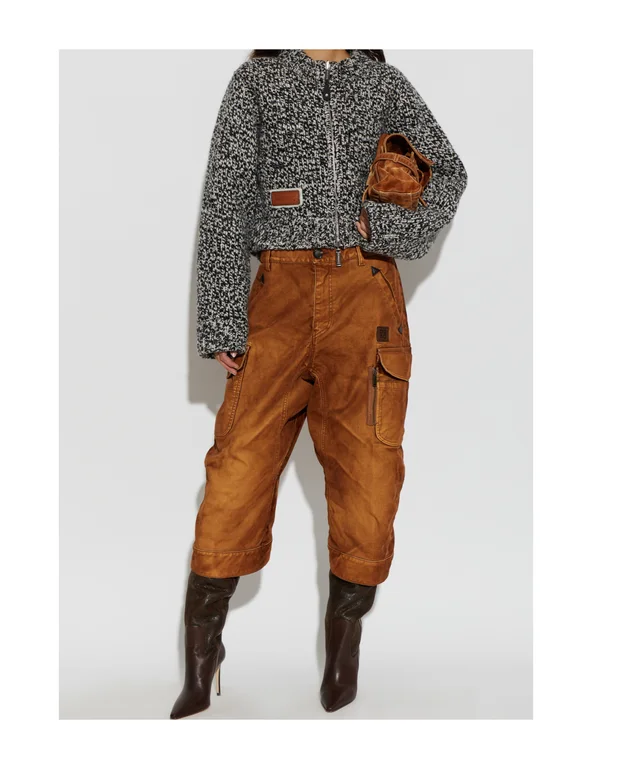 Dsquared2 Carpenter2 weathered suede pants, photo 3 of 4 from SENSER