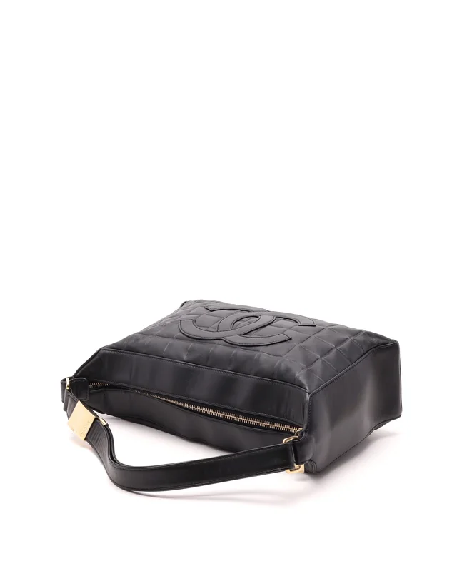 Chanel CC Chocolate Bar Bag in Brown Leather from A Retro Tale, photo 5 of 10