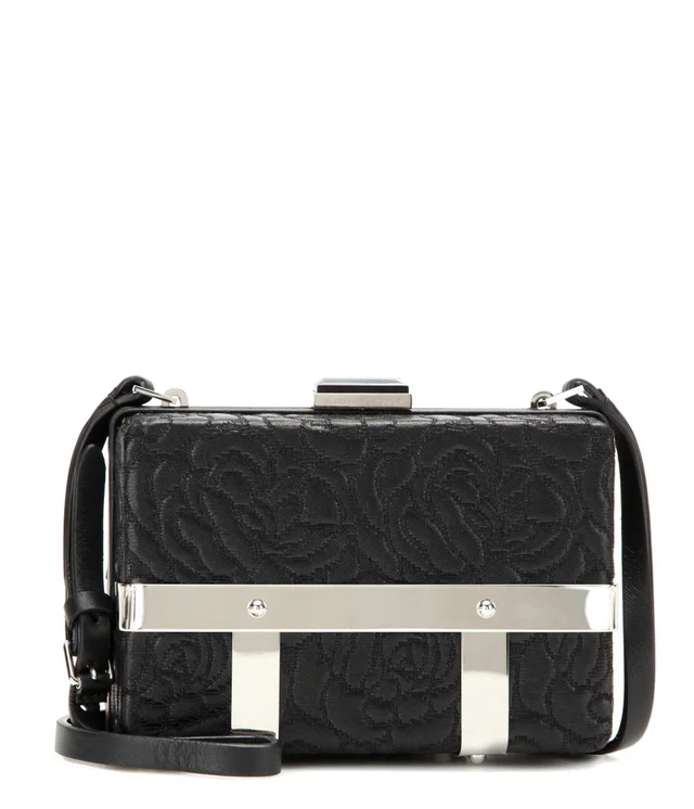 Alexander McQueen Roses Embossed Cage Bag, Black from Cultstatus, photo 1 of 1