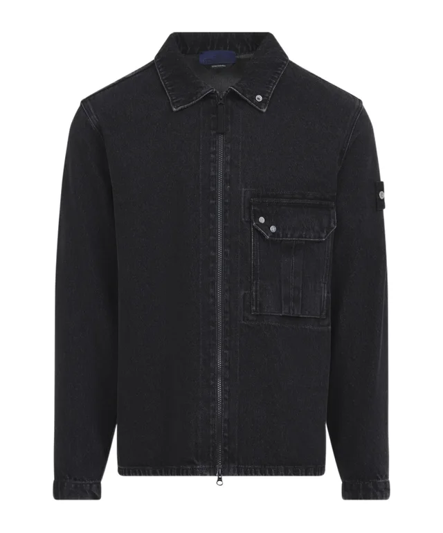 Logo Patch Zip-Up Jacket