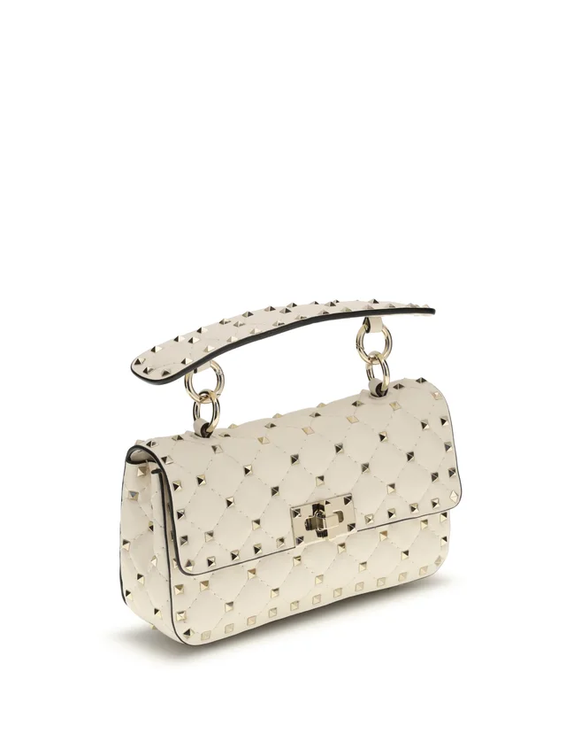 Valentino Garavani Top Handle Bag — White Lamb Ovis Aries in White Nappa leather from HEWI, photo 2 of 2