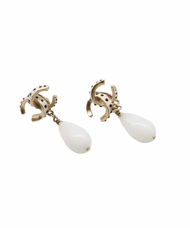 Chanel Earrings Cocomark Swing Accessory 16C from Luxury Promise