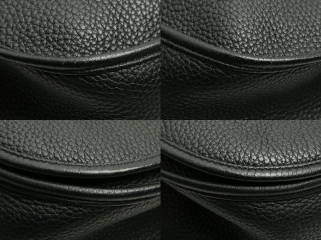 Hermès Clémence Evelyne III GM in Black Clemence leather from Ann's Fabulous Finds, photo 9 of 10