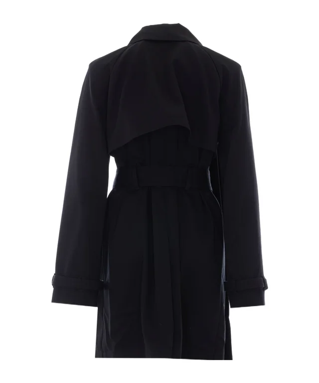 Ann Demeulemeester Reppa Asymmetric Trench Coat, photo 2 of 4 from SENSER