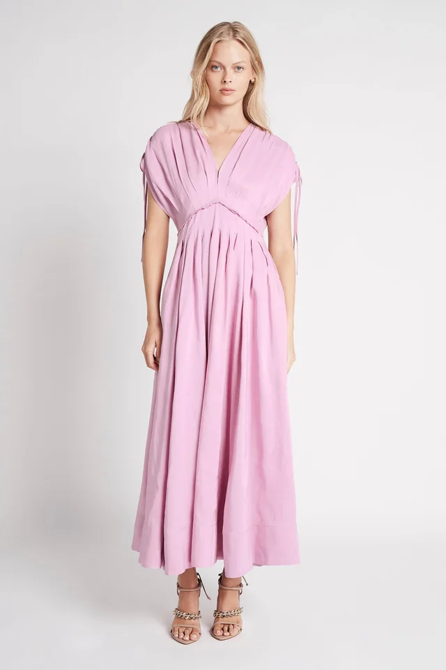 AJE Cosmos Midi Dress in Purple from Aje, photo 1 of 1