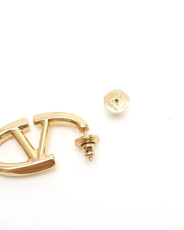 Valentino Garavani VLogo Earrings from A Retro Tale, photo 4 of 4