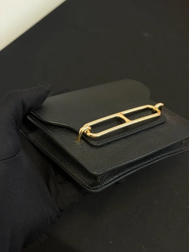 Hermès Roulis Slim Wallet - Z Stamp in Goatskin from Luxury Promise, photo 2 of 2