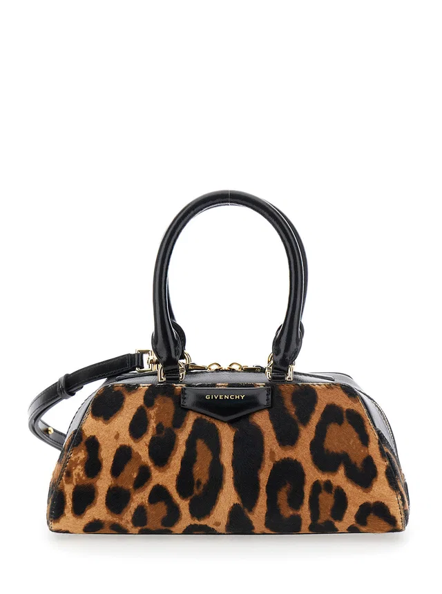 Givenchy Antigona East West Shoulder Bag — Brown Calf Leather in Brown Calfskin from HEWI