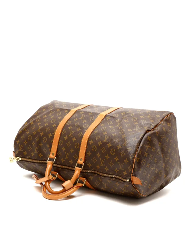 Louis Vuitton Monogram Keepall 55 Weekend Bag in Coated canvas from A Retro Tale, photo 4 of 9