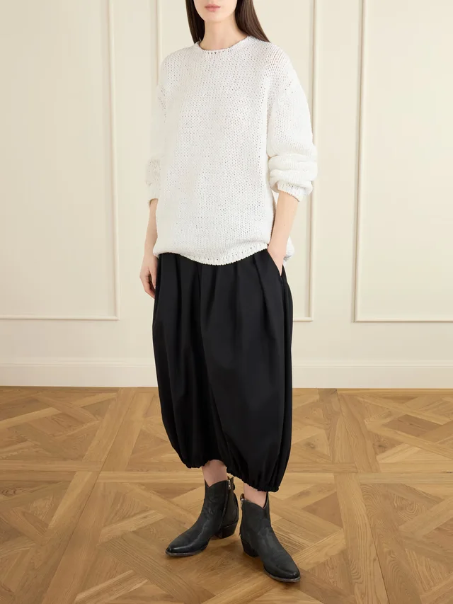 COMME des GARÇONS Knitted sweater in White, photo 2 of 2 from NET-A-PORTER (Canada)