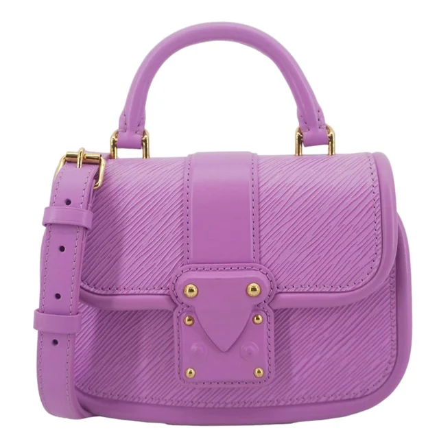 Louis Vuitton Hide and Seek Epi Leather Crossbody Bag Lilas Provence in Leather from Dallas Designer Handbags