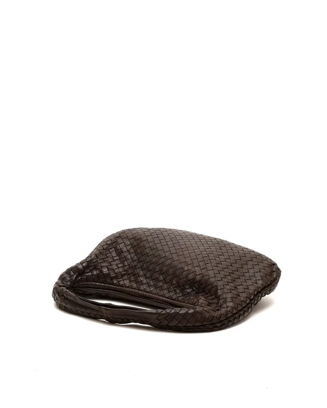 Bottega Veneta Small Intrecciato Hobo Bag in Woven leather from A Retro Tale, photo 4 of 8