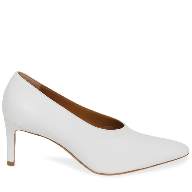 Mansur Gavriel Pointy 65 Heel Lamb, White from Cultstatus, photo 1 of 1