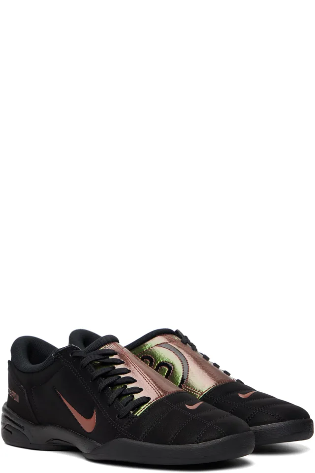 Nike Black Total 90 Premium Tiempo Sneakers, photo 4 of 5 from SSENSE
