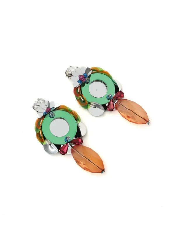 Miu Miu Sequins Clip-on Earrings from A Retro Tale, photo 2 of 4