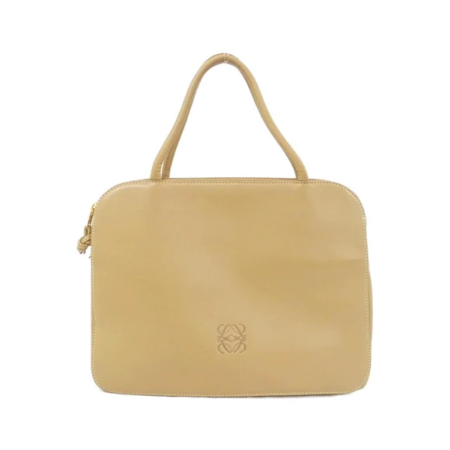 [vintage] Loewe bag in BEIGE / GOLD metal fittings leather from KOMEHYO