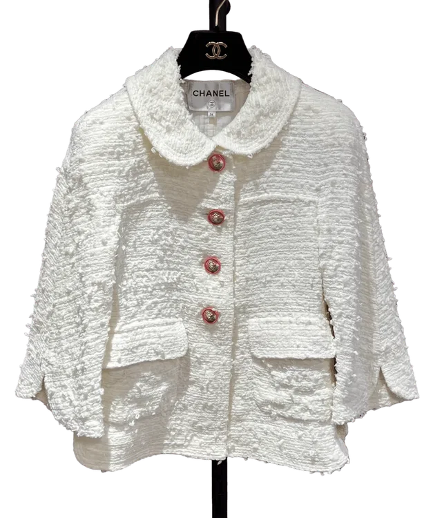 Chanel 2017 White Jacket in White from Luxury Promise