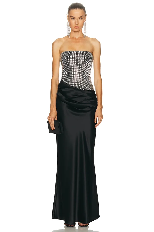 retrofete Alexandra Dress in Black from FWRD, photo 1 of 1