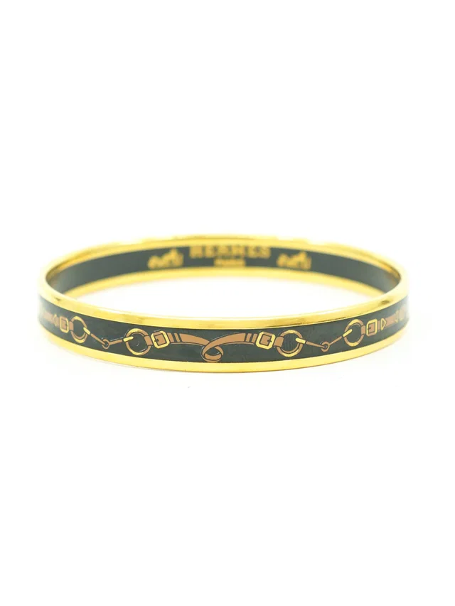 Hermès PM Cloisonne Bangle Bracelet from Arcade Vintage
