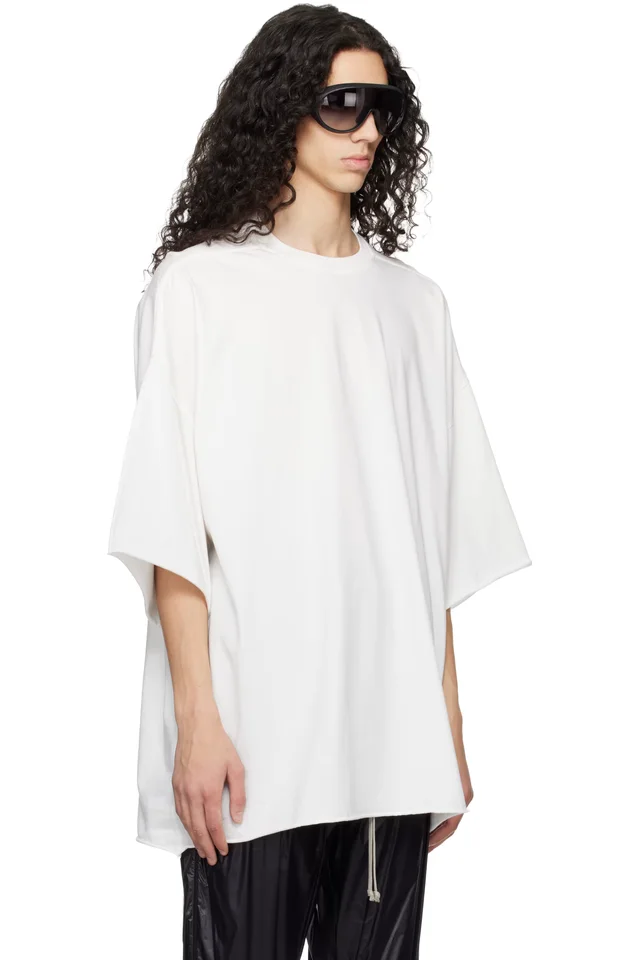 Rick Owens Off-White Temple Tommy T-shirt, photo 2 of 4 from SSENSE