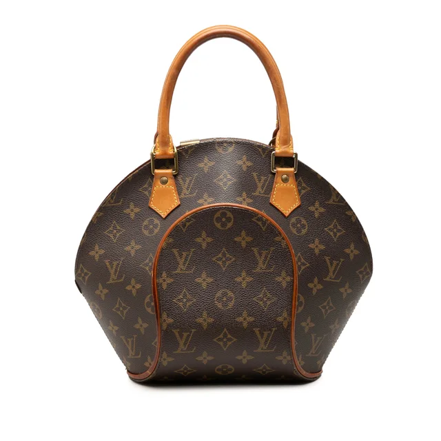 Brown Louis Vuitton Monogram Ellipse PM Handbag in Brown Coated canvas from Designer Revival, photo 1 of 1