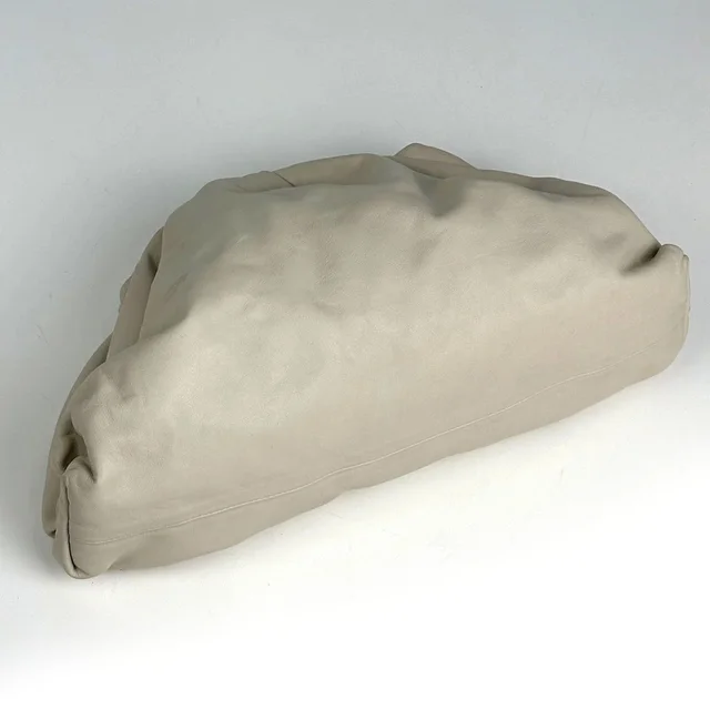 Bottega Veneta The Clasp Clutch Closure Bag in white Leather from Poshmark