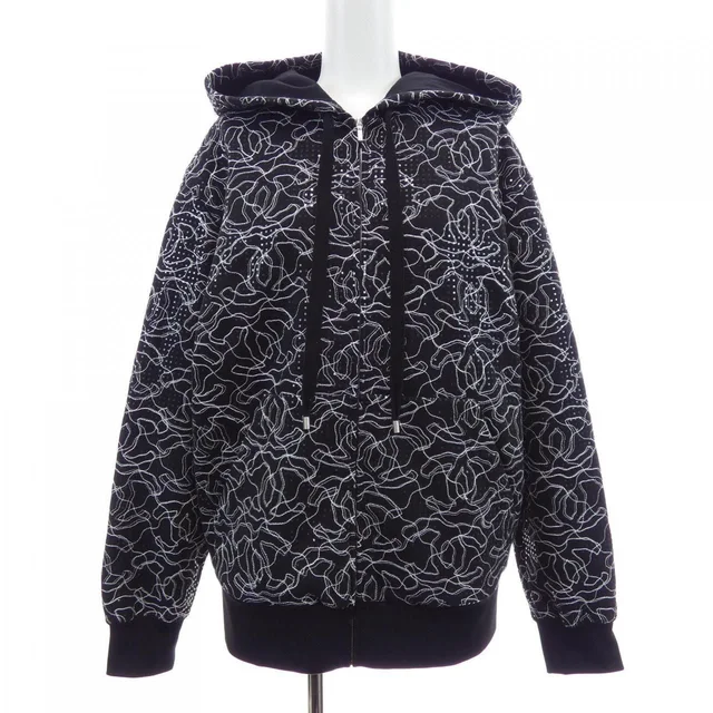 Chanel Hoodie Black in Black from The Reluxe