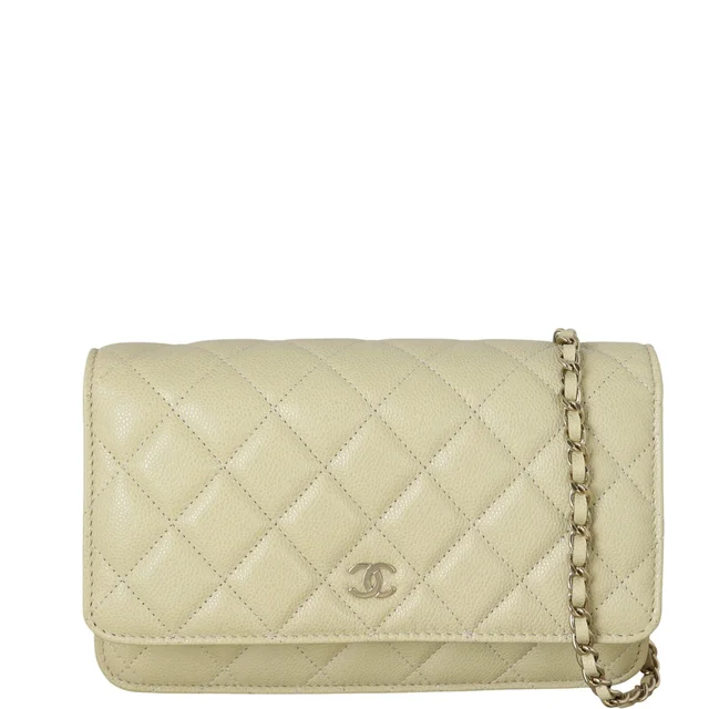 Chanel Classic Wallet on Chain in Caviar leather from Luxe.It.Fwd