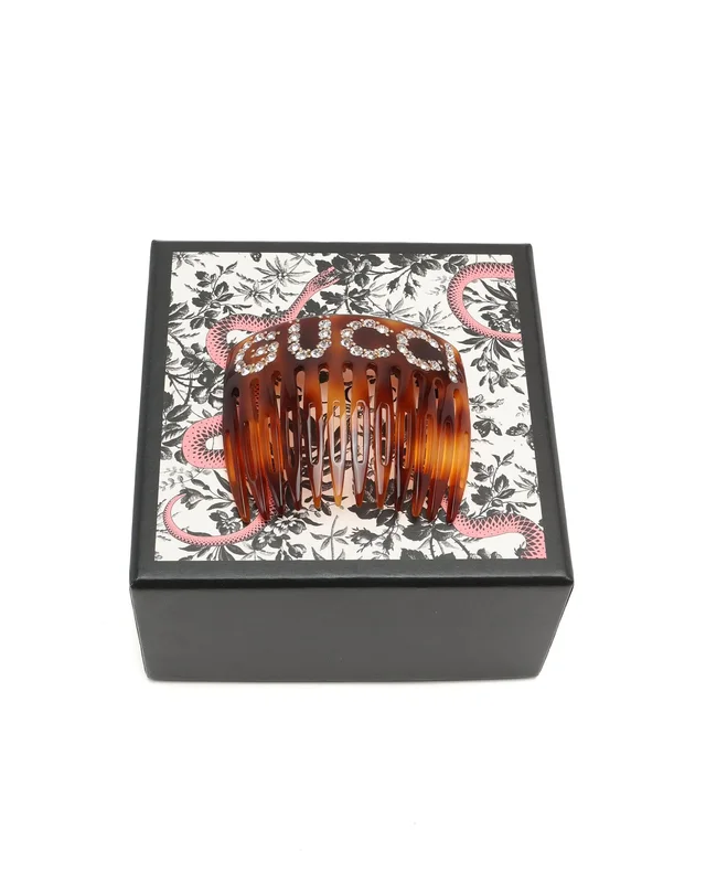 Gucci Hair Comb in Resin from A Retro Tale, photo 2 of 4