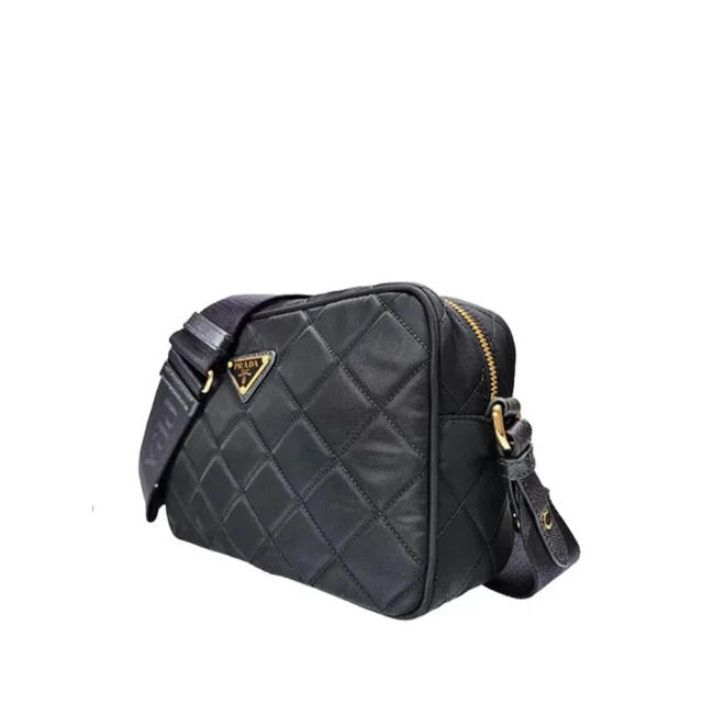 Prada Shoulder Bag in Black Nylon from HEWI, photo 2 of 4