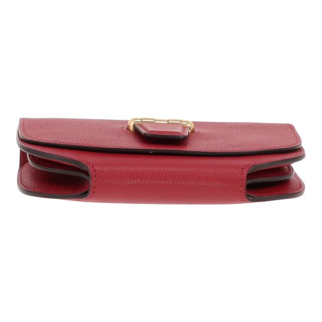Hermès Convoyeur shoulder bag in Red Togo leather from Collector Square, photo 2 of 4