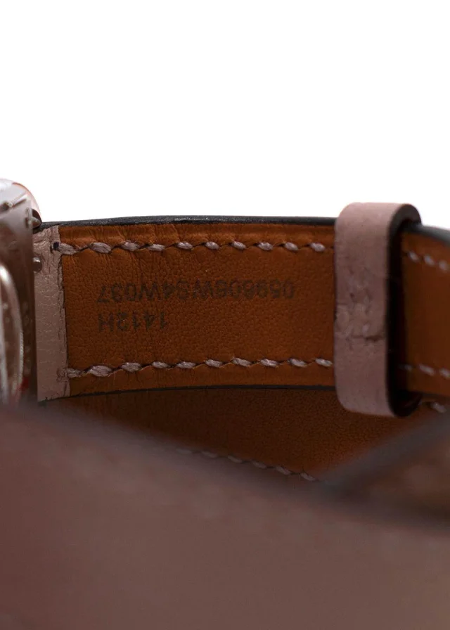 Hermès Glycine Anchor Chain Small Model Cape Cod Watch with Double Tour Strap in Leather from HEWI, photo 7 of 10