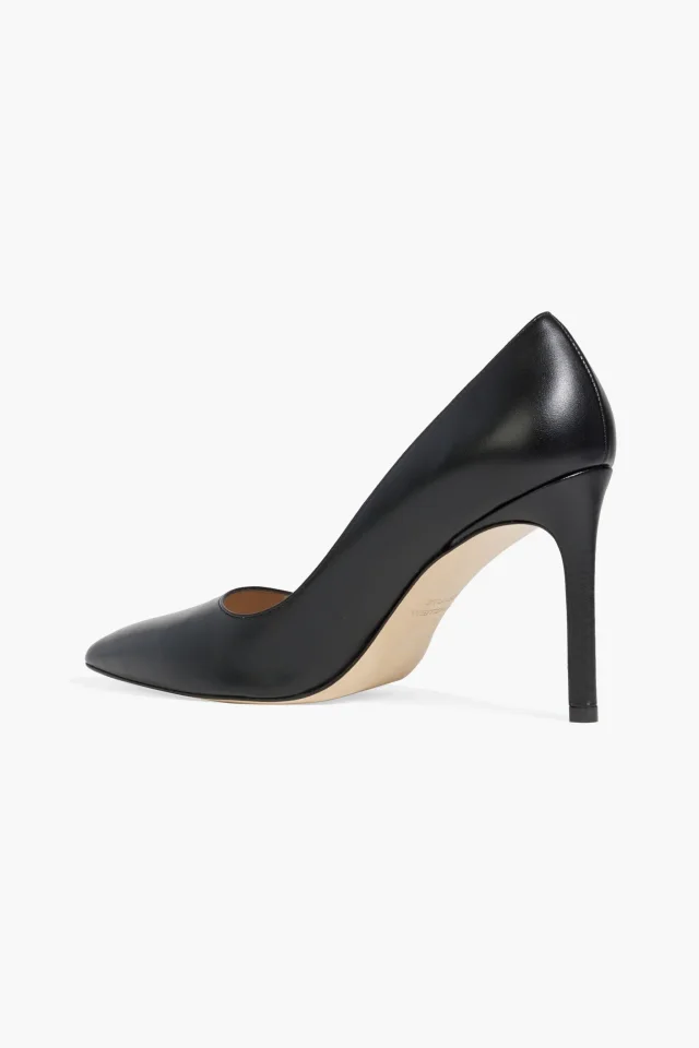 Stuart Weitzman Leigh 95 leather pumps, photo 3 of 6 from THE OUTNET