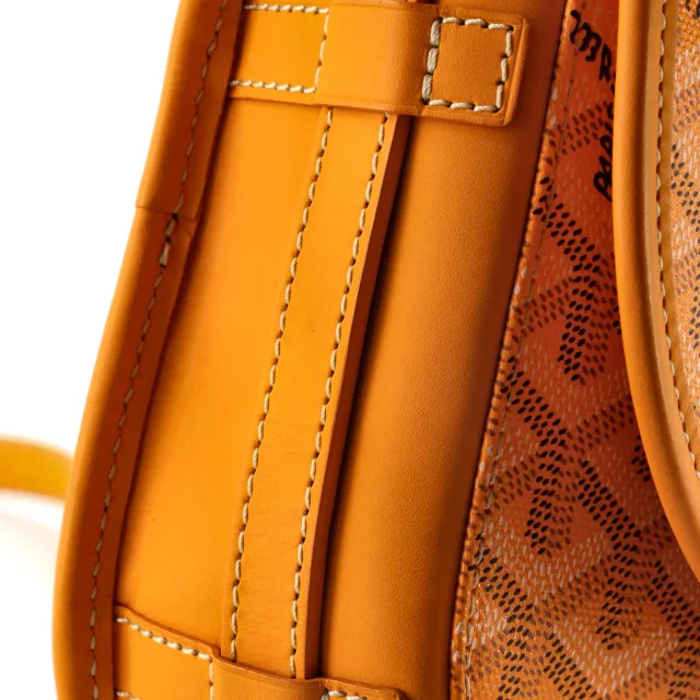 Goyard Belvedere II Messenger Bag Coated Canvas PM in yellow Coated canvas from Rebag, photo 6 of 7